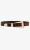BROOKLYN BROWN SUEDE BELT