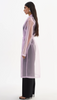 TALISE LILAC SHEER ORGANZA TRENCH COAT