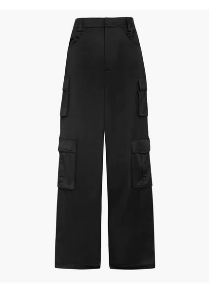 Satin Cargo Pant