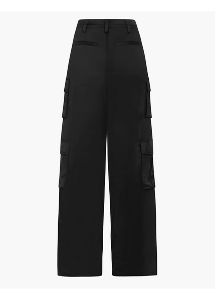Satin Cargo Pant