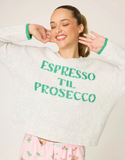 ESPRESSO TO PROSECCO SNUGGLE SWEATER