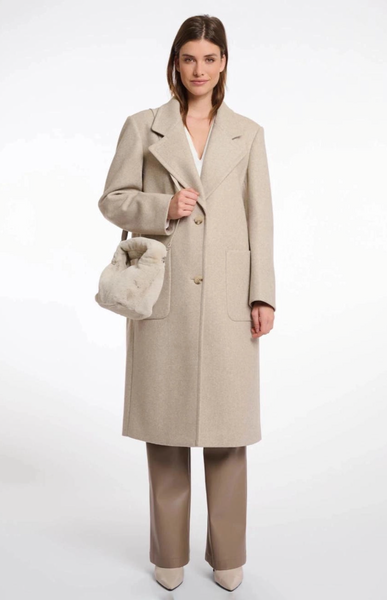 Cheryl Faux Fur Crossbody Bag - Birch