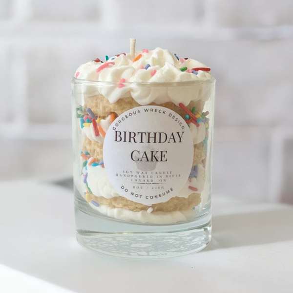 BIRTHDAY CAKE DESSERT CANDLE