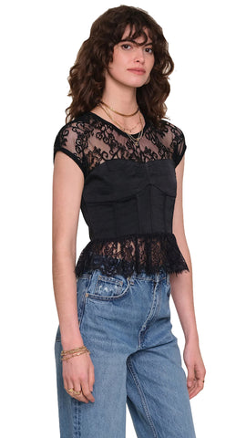 Lovers & Dreamers Mesh Long Sleeve Top *LAST ONE - Sz S*