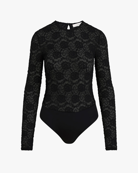 THE HEART OF A WOMAN LACE BODYSUIT