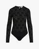 THE HEART OF A WOMAN LACE BODYSUIT