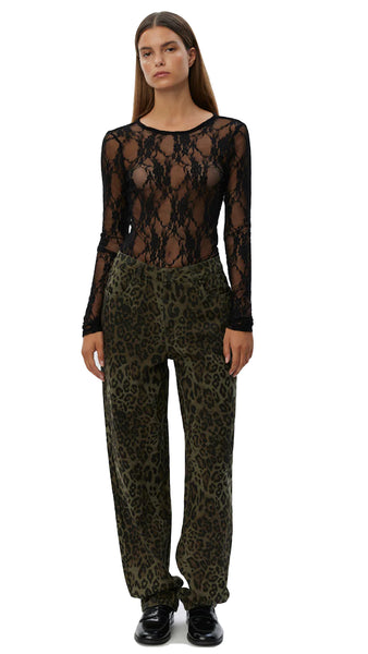 Black Lace Bodysuit