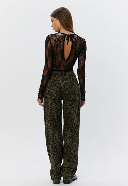 Black Lace Bodysuit
