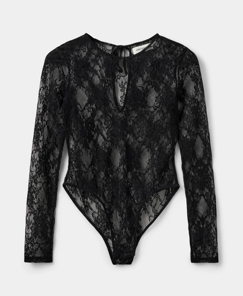 Black Lace Bodysuit
