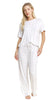 IVORY MARTINIS TEE PANT SET