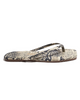 TKEES LILY SQUARE TOE EXOTICS- SANDSNAKE *LAST ONE -SZ 11*