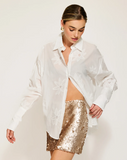 NAIDA SEQUINS MINI SKIRT