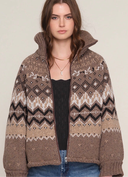 MILES PUFFER SWEATER JACKET *LOW STOCK*