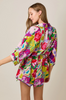 Floral Set with Pom-Pom Trim Detail *LAST ONE - Sz L*