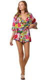 Floral Set with Pom-Pom Trim Detail *LAST ONE - Sz L*