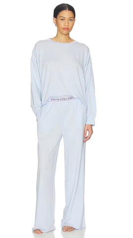 Sunset Waves Broderie Beach Pants