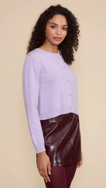 JUDD LAVENDER CARDIGAN