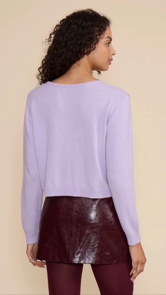 JUDD LAVENDER CARDIGAN