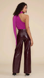 CLEO FAUX LEATHER PANT