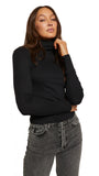 HAYDEN COTTON RIB MODAL TURTLENECK