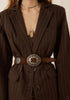 Clandestine Suede Belt