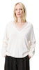 AUGUSTIN KNIT SWEATER WITH LACE V-NECK