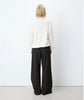 AUGUSTIN KNIT SWEATER WITH LACE V-NECK