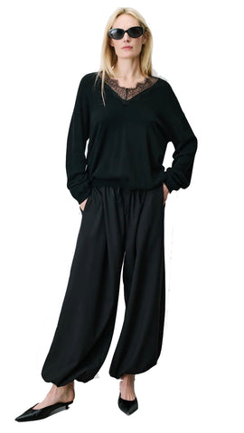 Sunset Waves Broderie Beach Pants