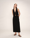 Ruben’s Rossy Tie Top & Skirt Set
