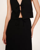 Ruben’s Rossy Tie Top & Skirt Set
