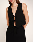 Ruben’s Rossy Tie Top & Skirt Set