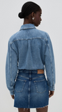 DENIM MINI DRESS