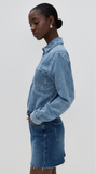 DENIM MINI DRESS