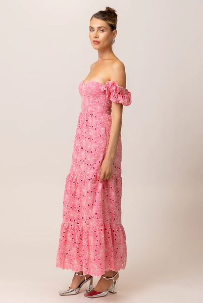 TASIA OFF THE SHOULDER MAXI DRESS