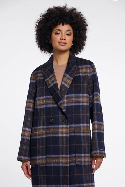 Adria Double Breasted Reversible Coat