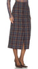 THE MEYER PLAID PENCIL SKIRT *LAST ONE - Sz 4*