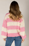 LANI HAND KNIT STRIPE CARDI