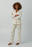 WELCOME TO PALM SPRINGS LONG SLEEVE CLASSIC STRETCH JERSEY PJ SET