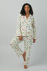 WELCOME TO PALM SPRINGS LONG SLEEVE CLASSIC STRETCH JERSEY PJ SET