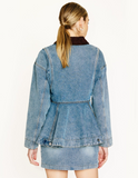 MOTTLE DENIM JACKET