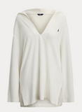Cotton Terry Hooded Cover-Up