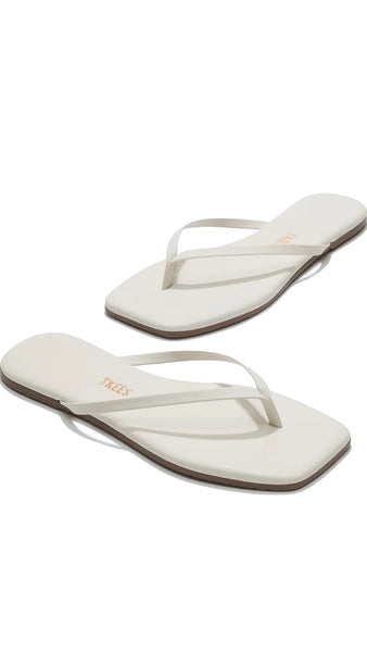 TKEES SQAURE TOE LILY FLIP FLOPS