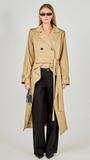 HIGH LOW TRENCH COAT