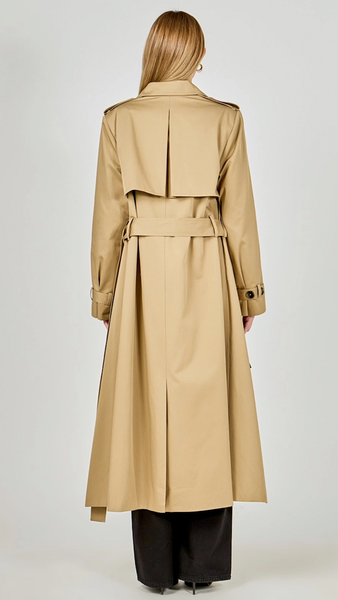 HIGH LOW TRENCH COAT