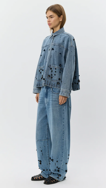 AMAYASW BOXY DENIM JACKET