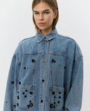 AMAYASW BOXY DENIM JACKET