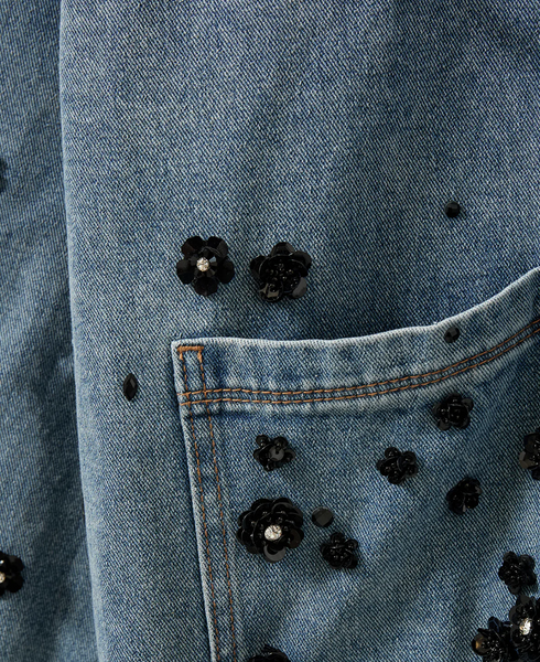 AMAYASW BOXY DENIM JACKET