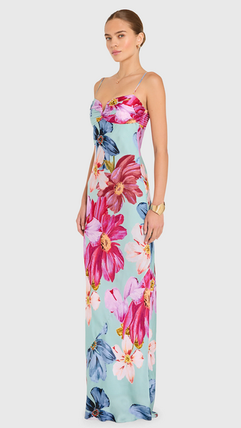 IRA MAXI DRESS IN DAPHNE FLORAL