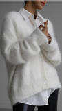 Loose Fit Soft Fluffy Cardigan