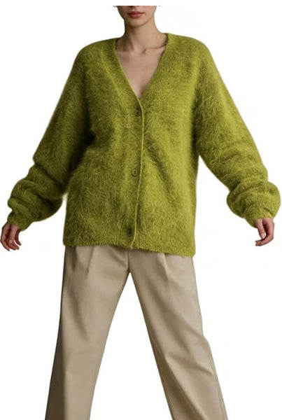 Loose Fit Soft Fluffy Cardigan